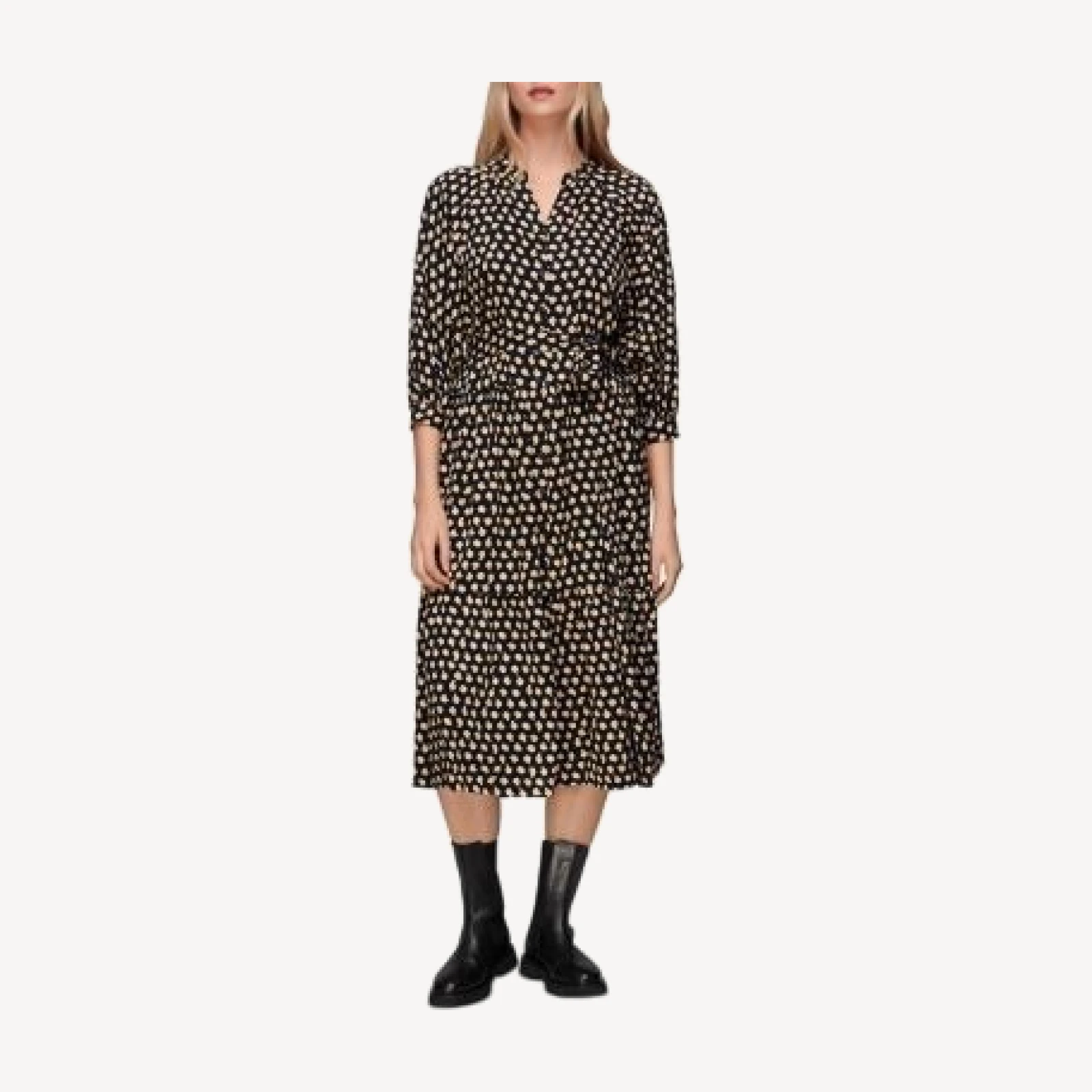 Whistles Twisting Tulips Trapeze Dress