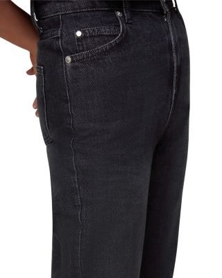 Whistles Authentic Mom Jeans in Black