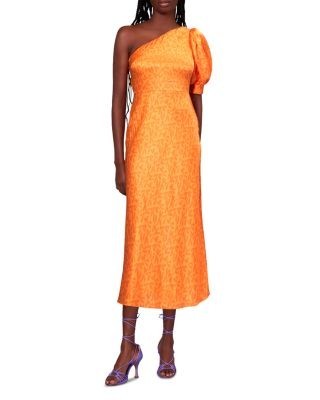 Whistles Limited Edition One Shoulder Sally Dress