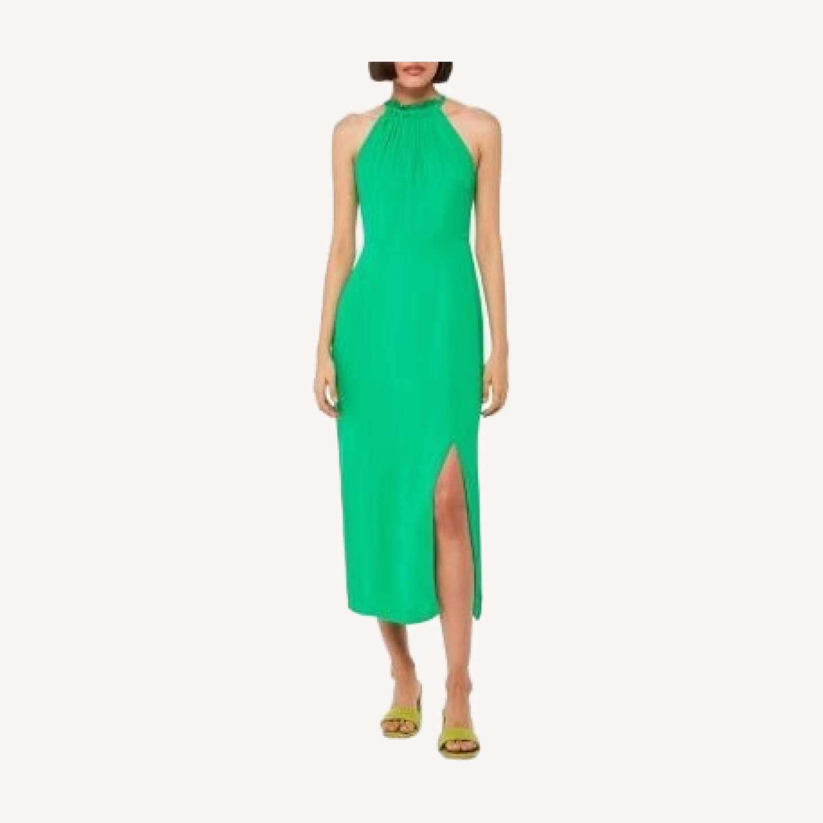 Whistles Halter Neck Midi Dress