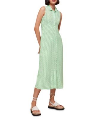 Whistles Vertical Stack Shirt Dress