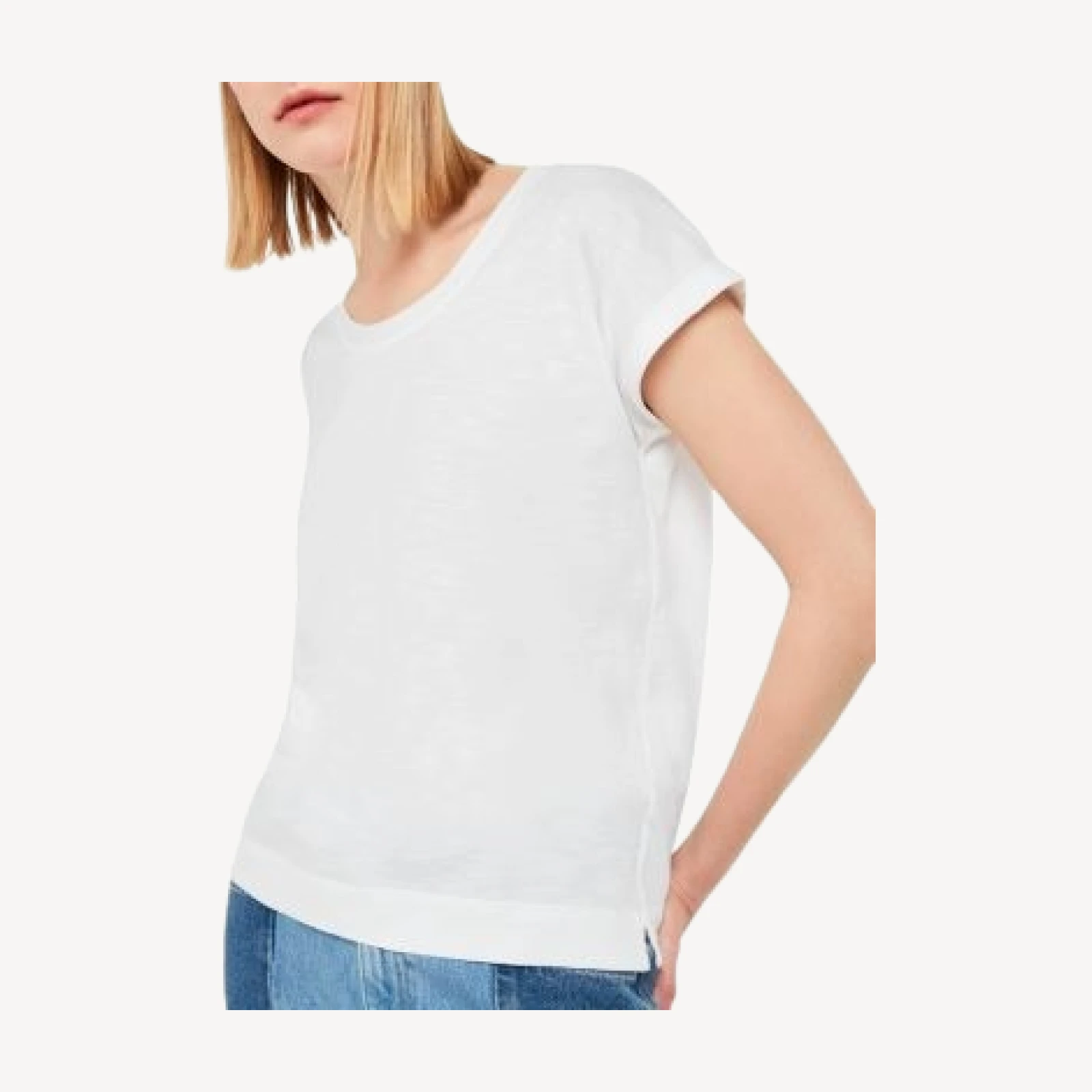 Whistles Wilma Round Neck Tee