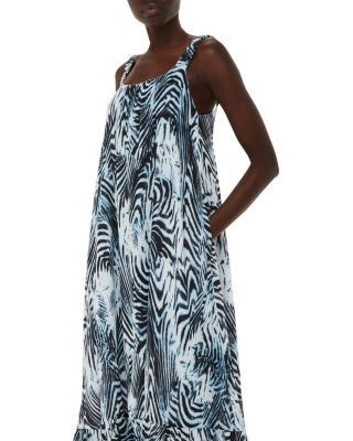 Whistles Rhea Cotton Trapeze Dress
