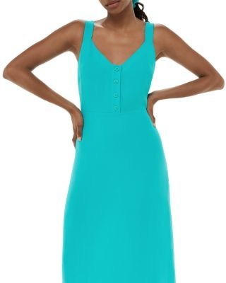 Whistles Andie Button Front Dress