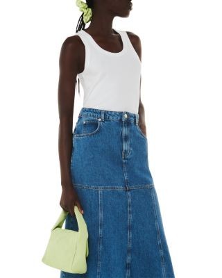 Whistles Ultimate Scoop Ribbed Tank Top