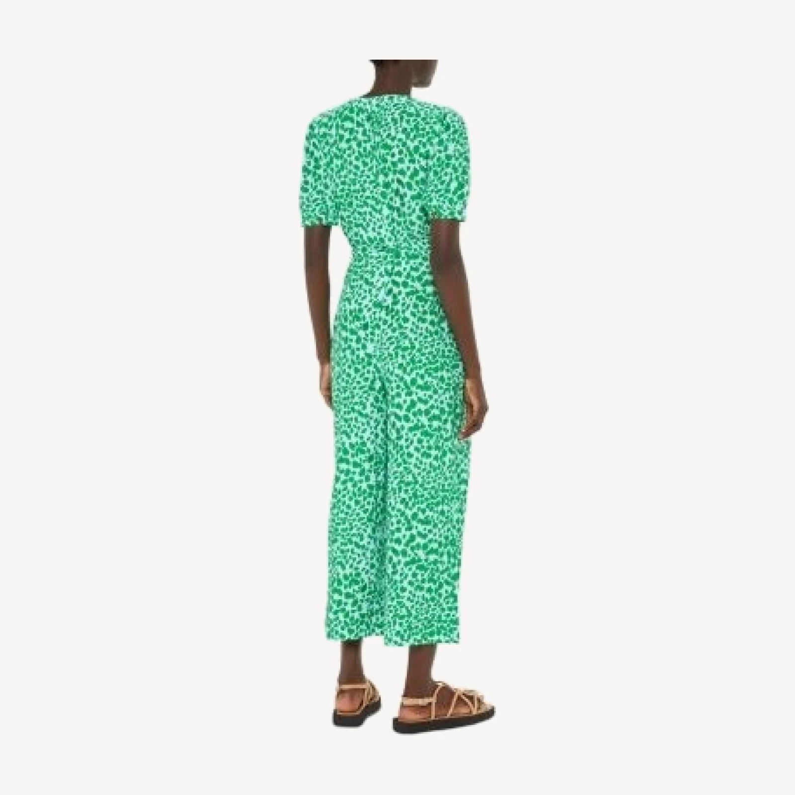 Whistles Smooth Leopard Jemma Jumpsuit