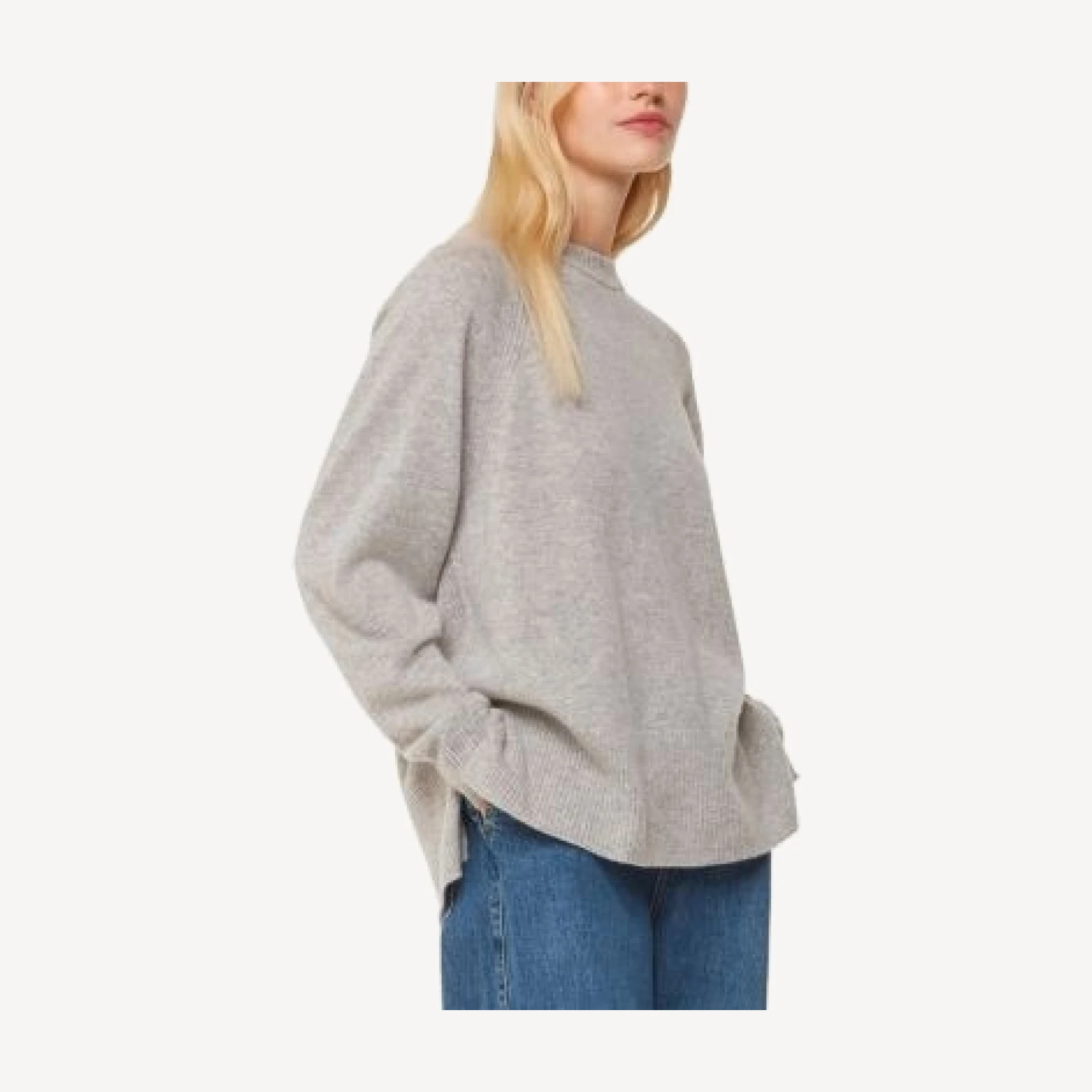 Whistles Ultimate Cashmere Crewneck Sweater
