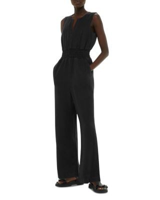 Whistles Melanie Linen Jumpsuit