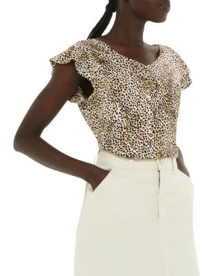 Whistles Serene V Neck Top