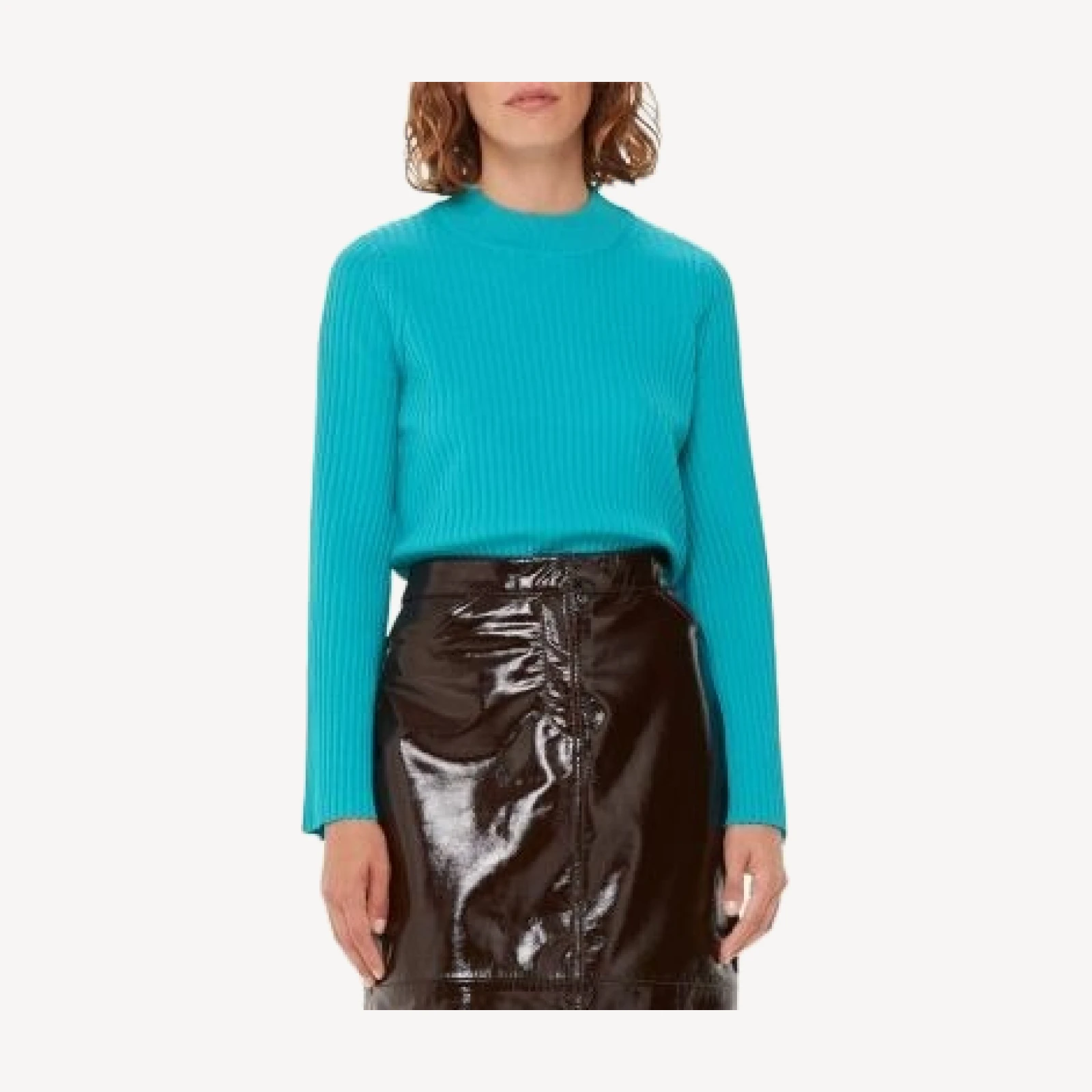 Whistles Fluted Sleeve Sweater
