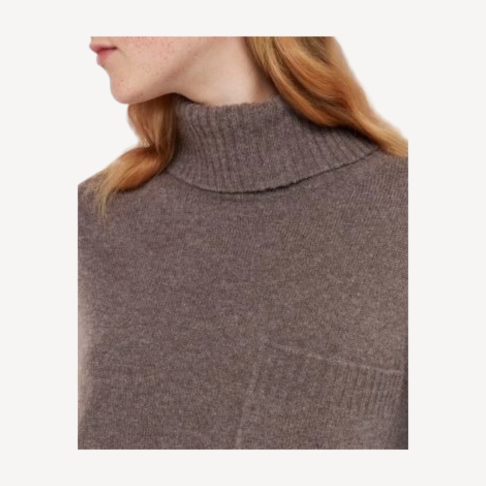 Whistles Pocket Turtleneck Sweater