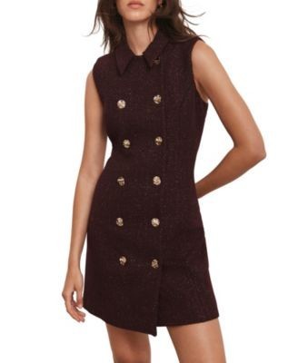 Mint Velvet Women's Boucle Mini Shift Dress