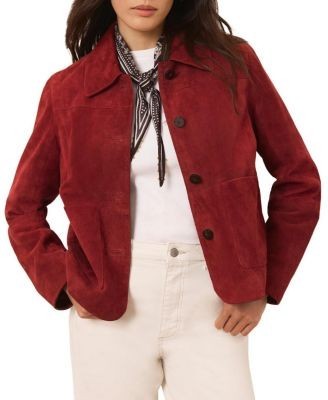 Mint Velvet Women's The Essential Suede Jacket