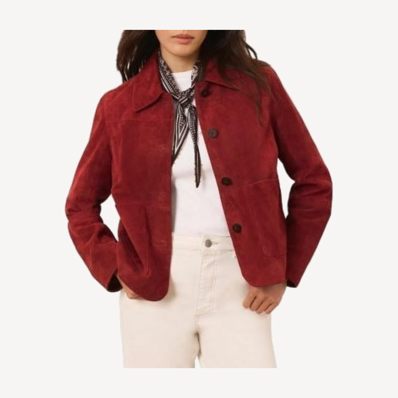 Mint Velvet Women's The Essential Suede Jacket