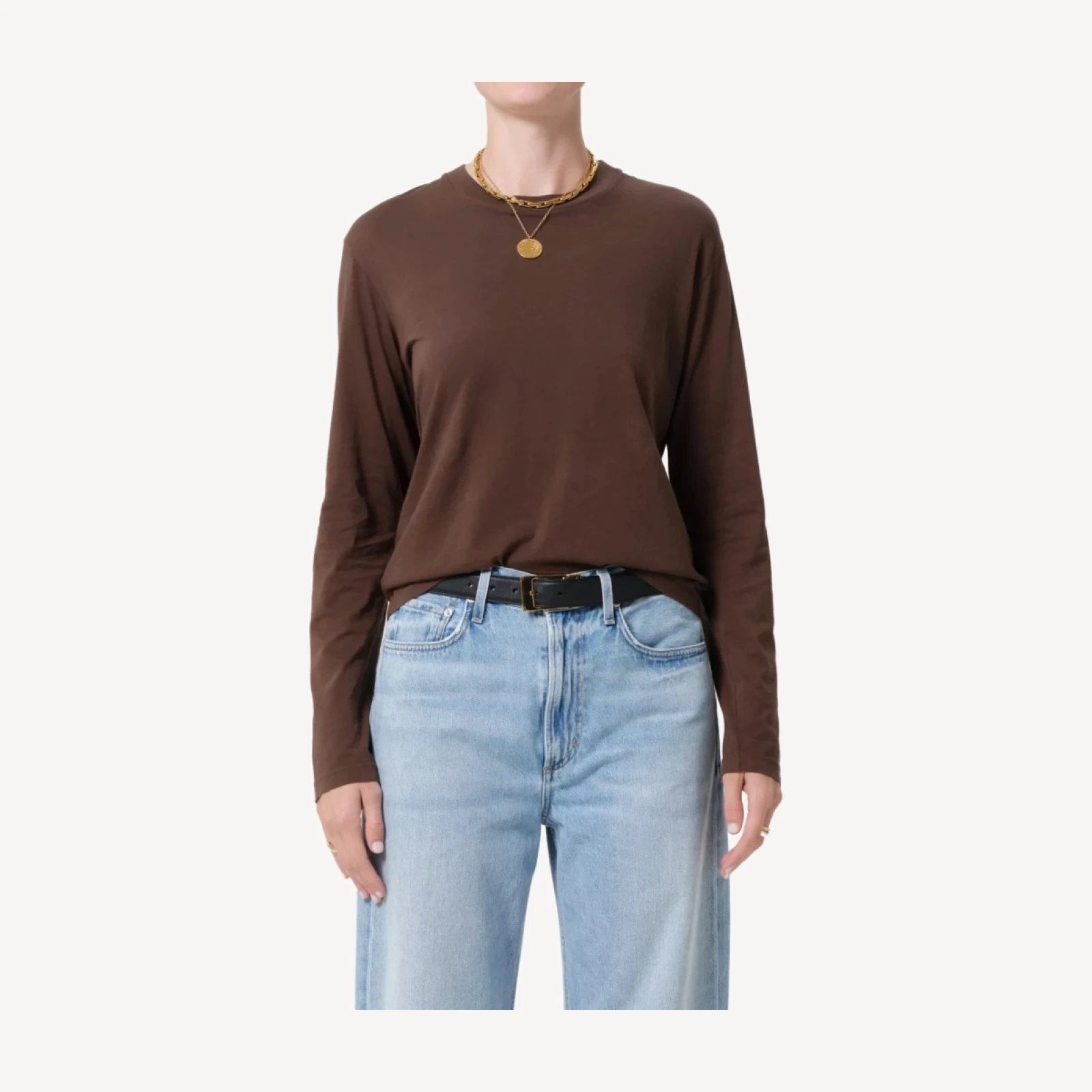 Sabine Long Sleeve in Umber
