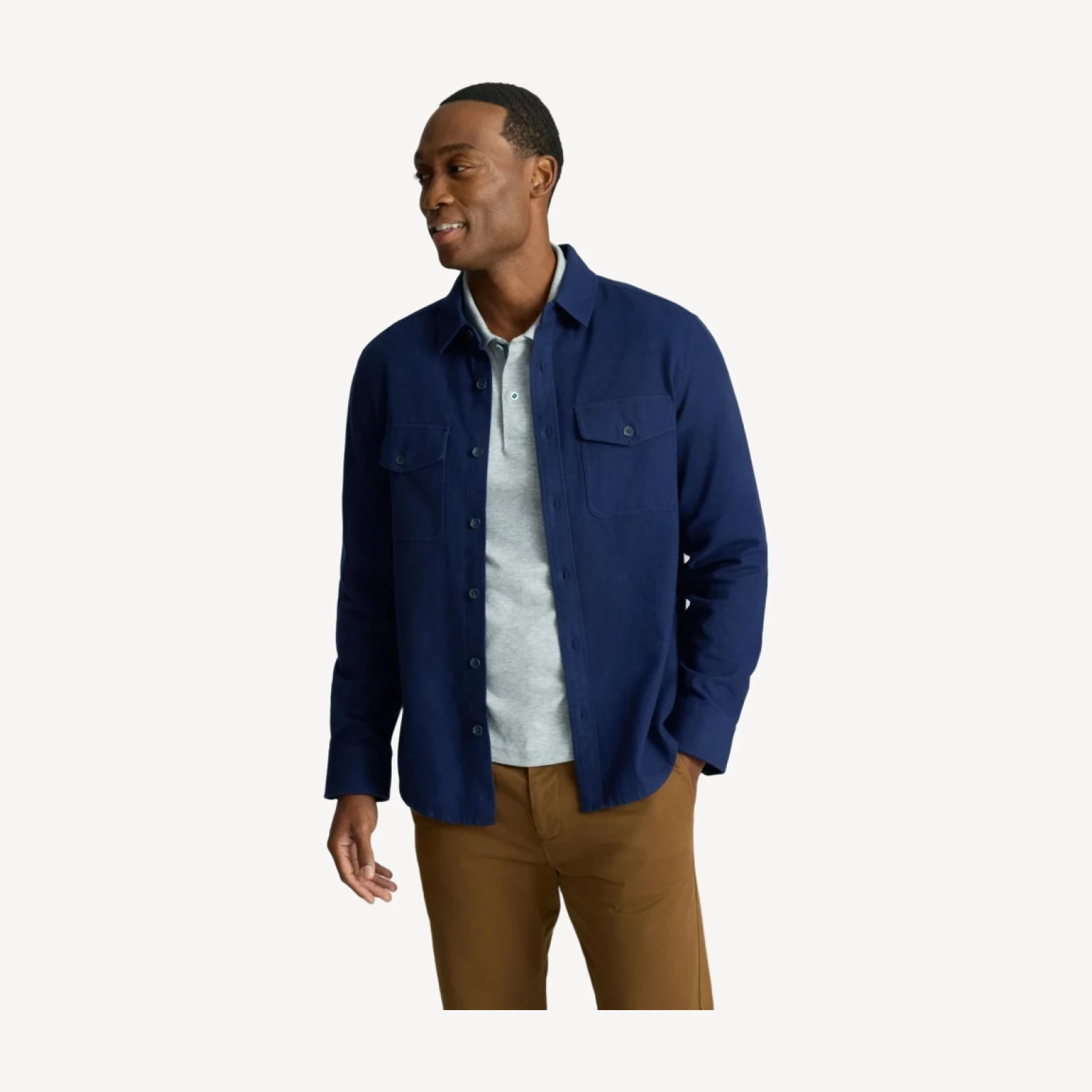 Brushed Overshirt