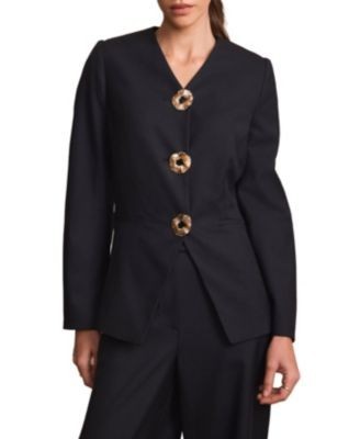 Mint Velvet Women's Wool Blend Sculpted Jacket