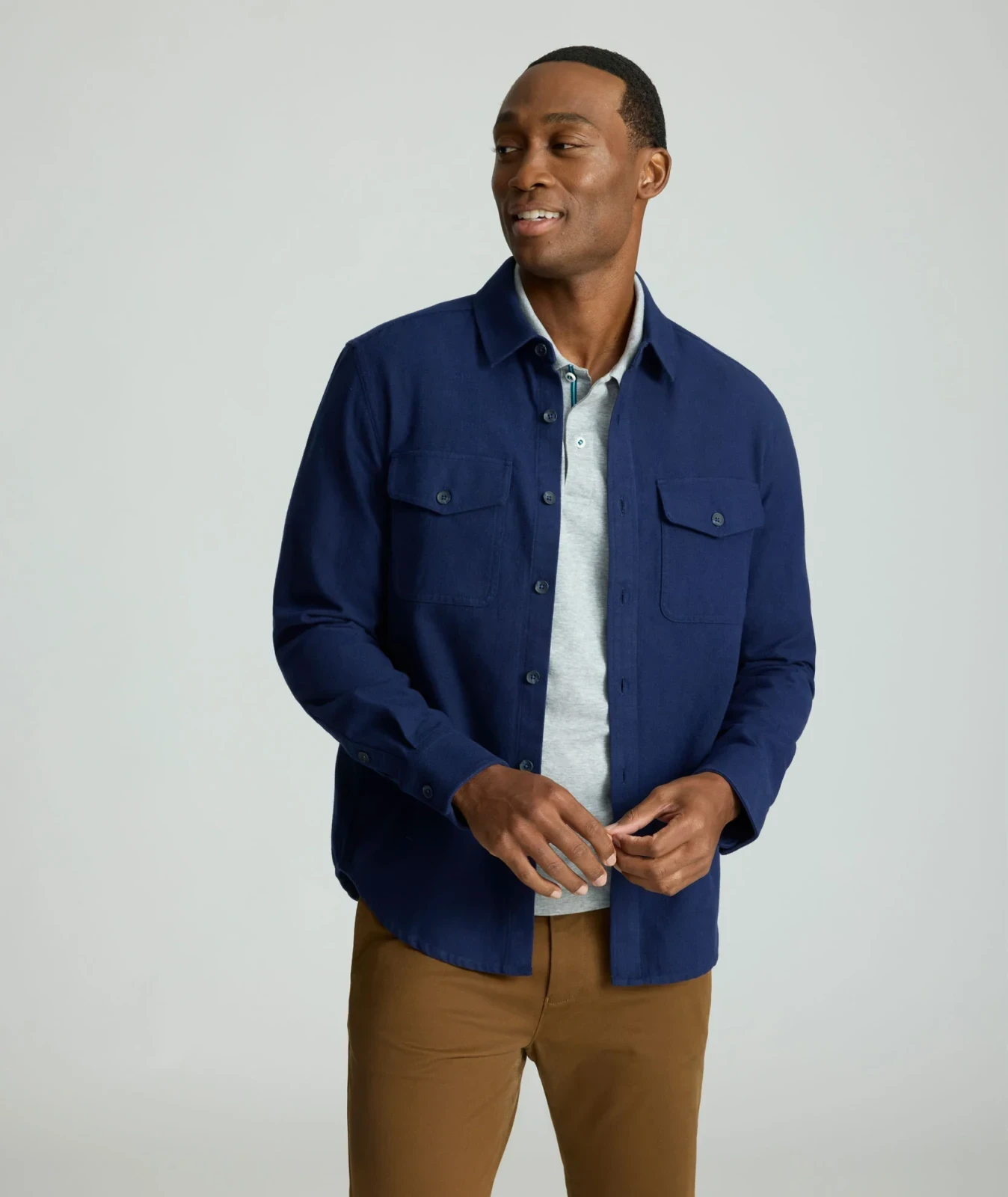 Brushed Overshirt