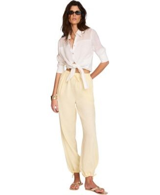 Mint Velvet Women's Linen Balloon Trousers