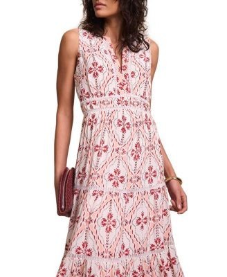 Mint Velvet Women's Geo Print Maxi Dress