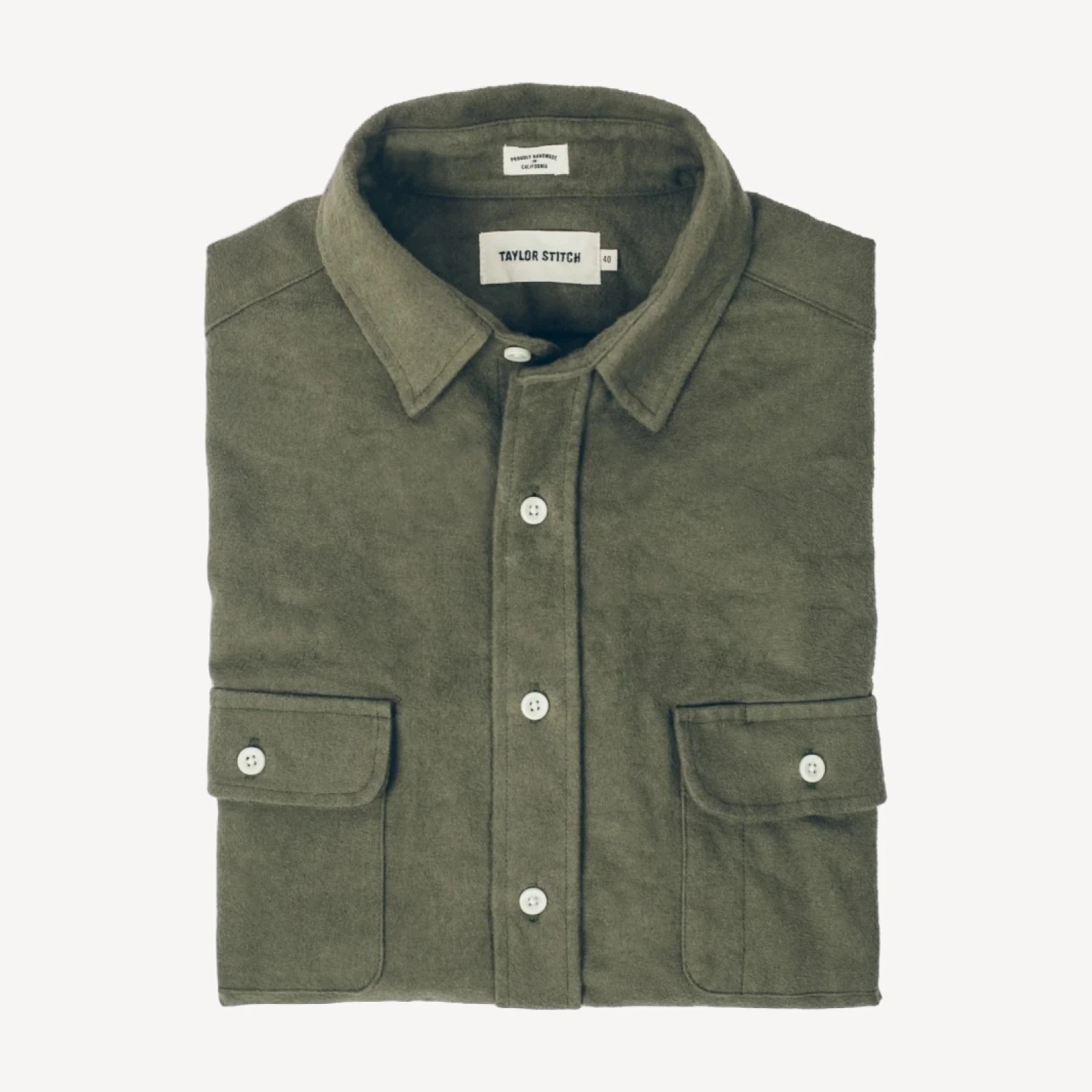 The Yosemite Shirt in Olive Drab
