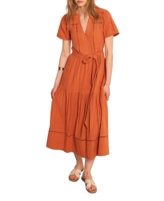 Mint Velvet Women's Cotton Cheesecloth Maxi Dress