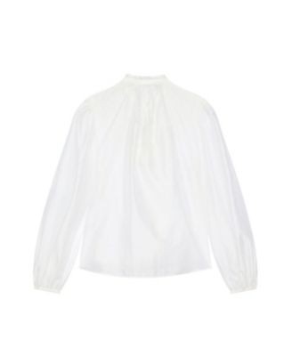 Mint Velvet Women's Floral Cutwork Detail Blouse