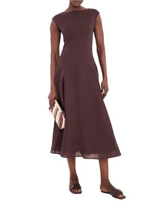 Mint Velvet Women's Sleeveless Midi Dress