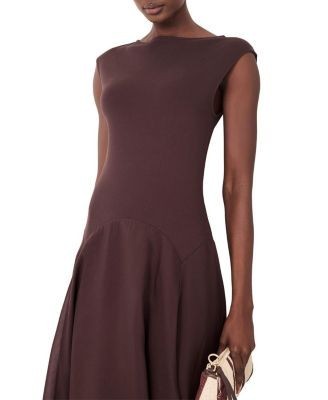 Mint Velvet Women's Sleeveless Midi Dress