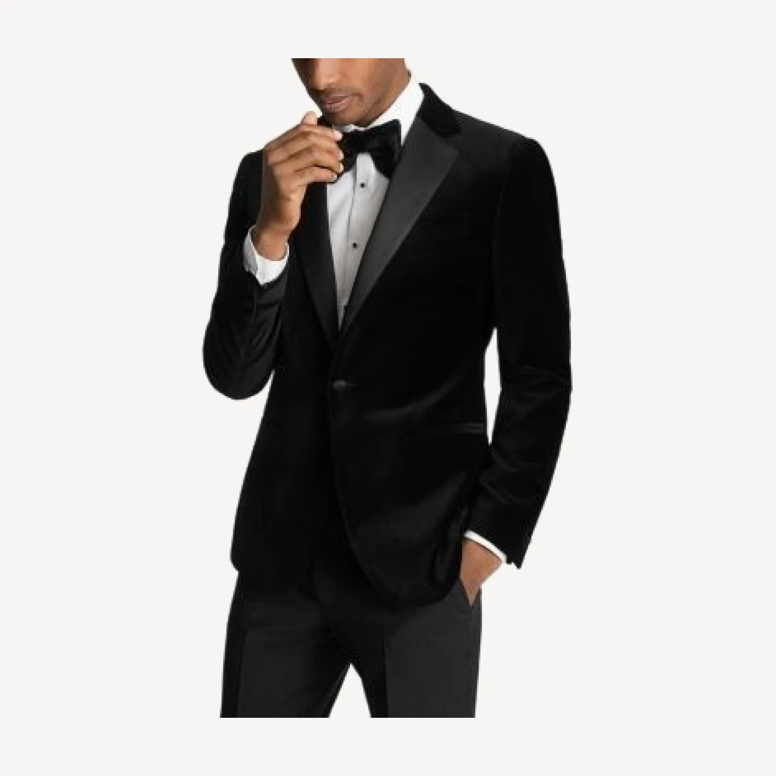 Reiss Ace Velvet Tuxedo Jacket