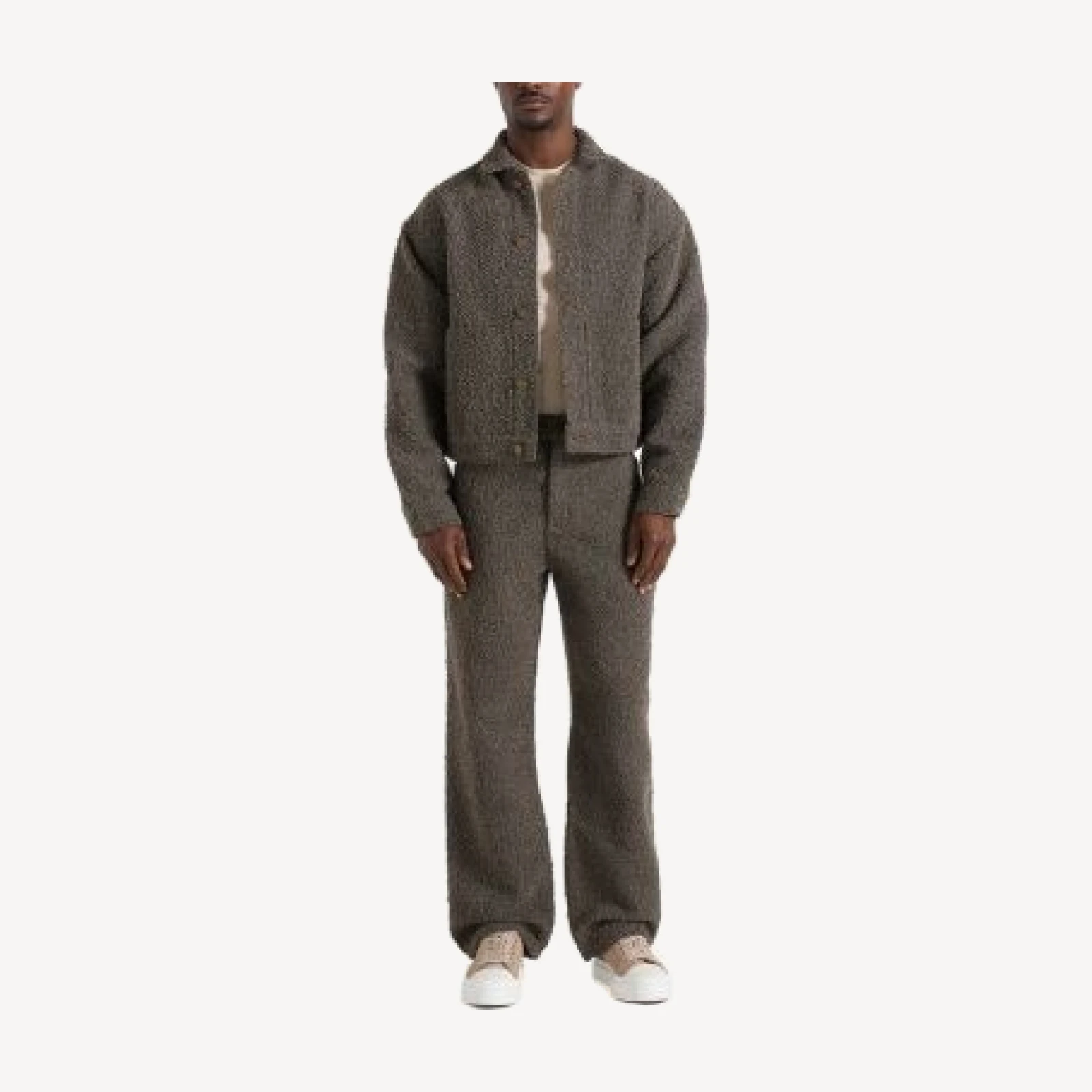 Maniere De Voir Damien Textured Boucle Jacket