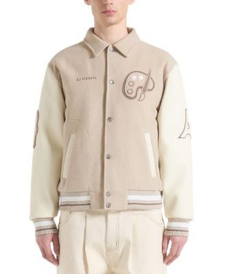 Maniere De Voir Le Galerie Wool-blend Varsity Jacket