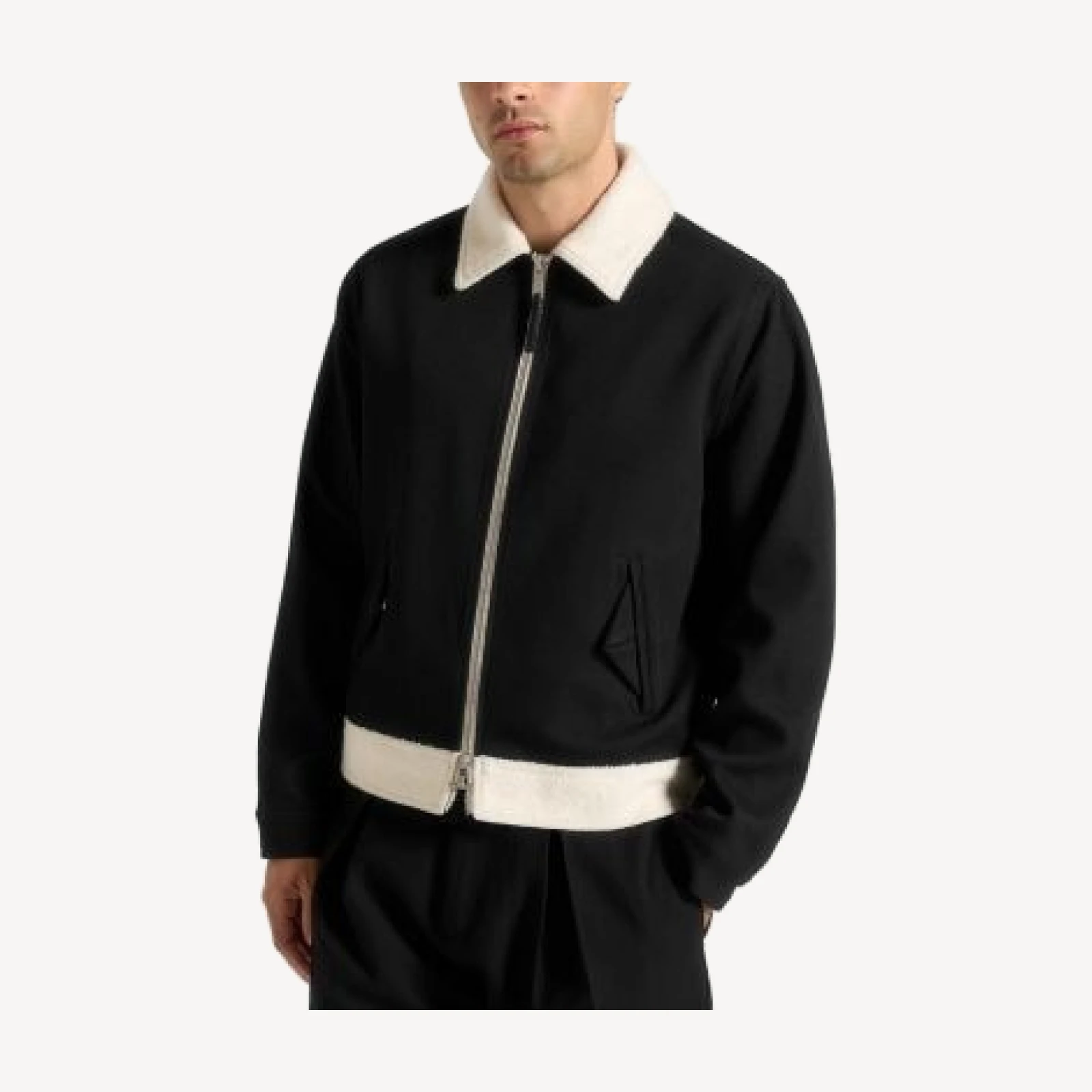 Maniere De Voir Keith Twill Contrast Jacket