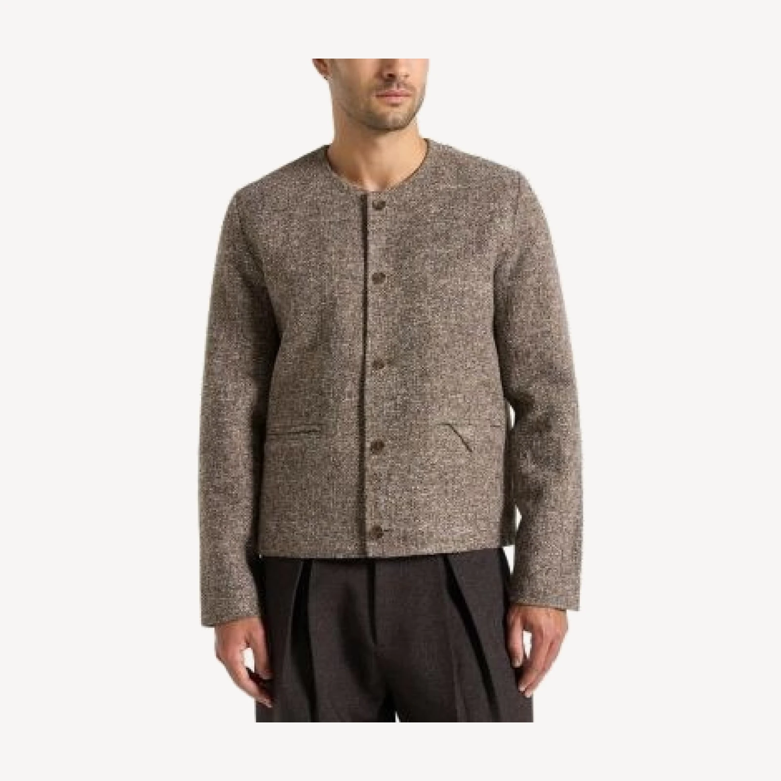 Maniere De Voir Melvin Textured Jacket