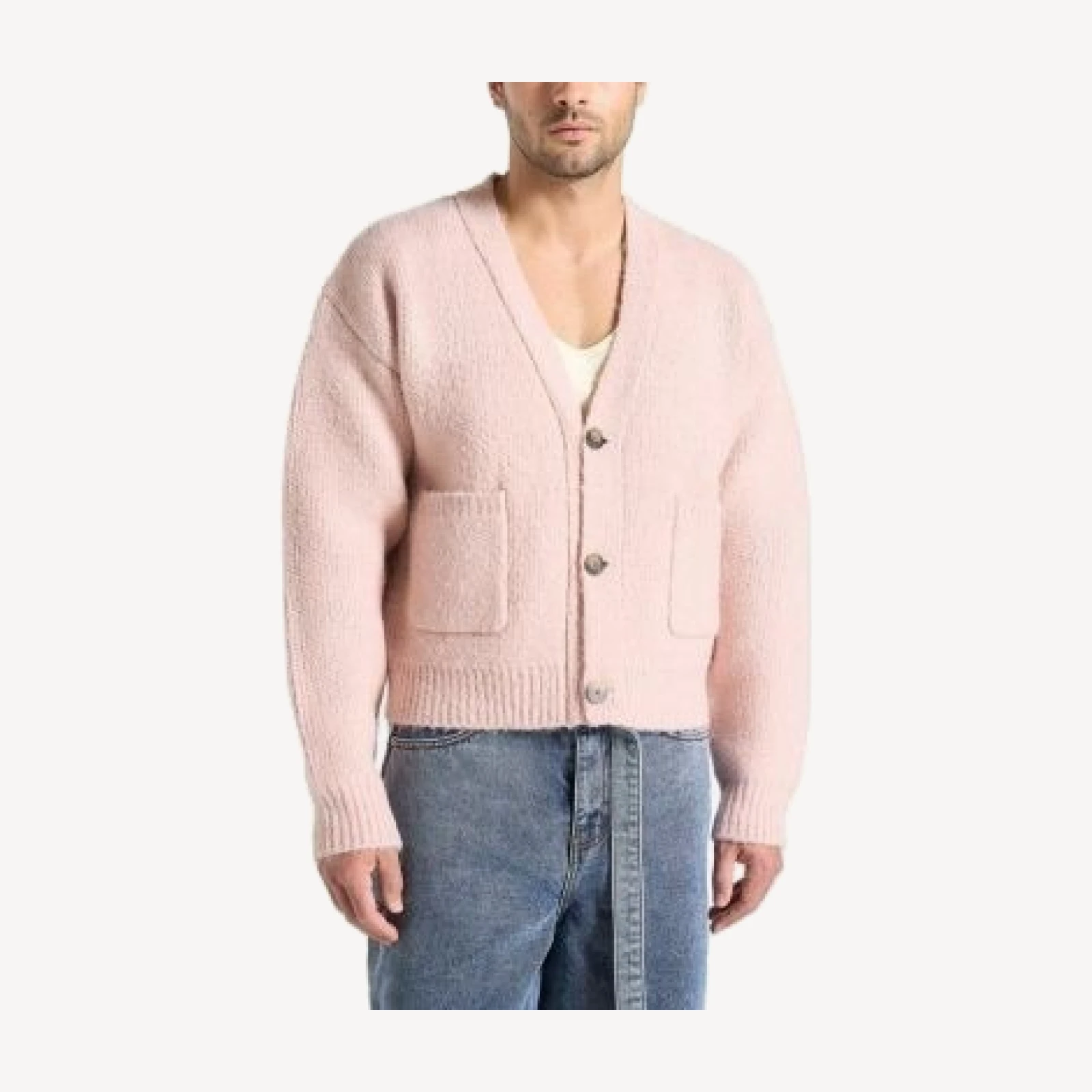 Maniere De Voir Charlie Unisex Knitted Cardigan