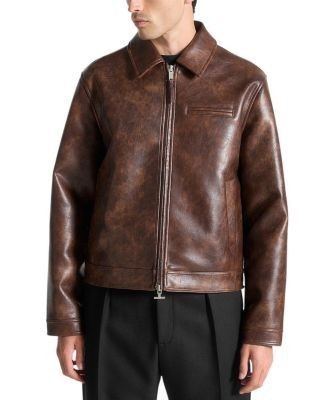 Maniere De Voir Laurent Leather Jacket