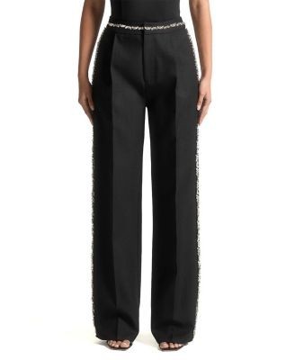 Maniere De Voir Patricia Embellished Tailored Trousers