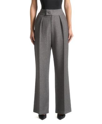 Maniere De Voir Elsa High Waisted Tailored Trousers