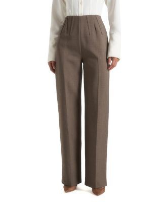 Maniere De Voir Rafaela Corset Waist Tailored Trousers