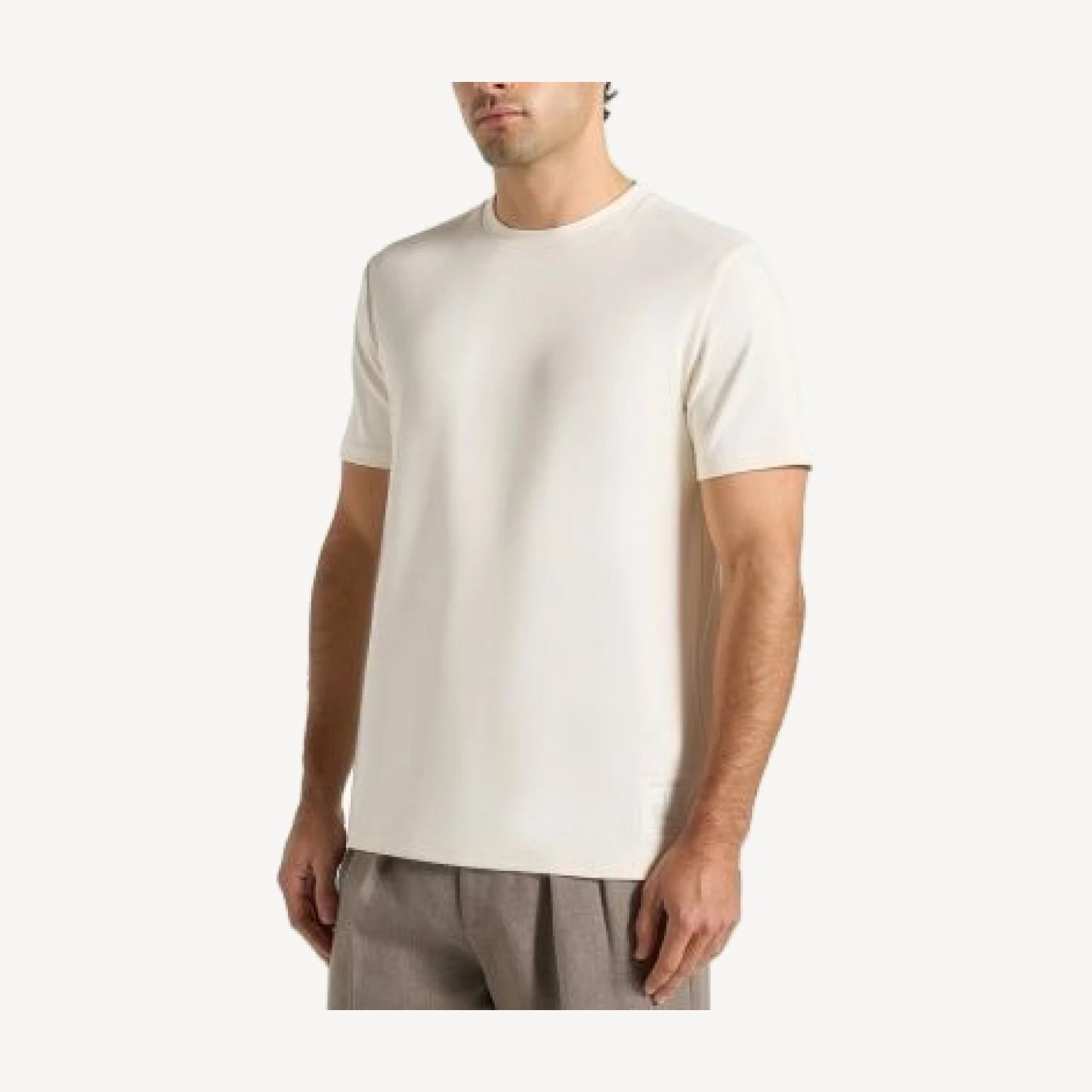 Maniere De Voir Ts008 Regular Fit Cotton T-shirt
