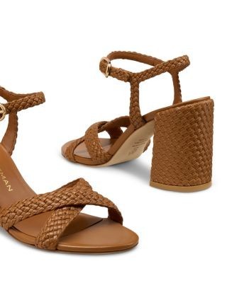 Stuart Weitzman Women's Alyssa 85 Woven Sandals