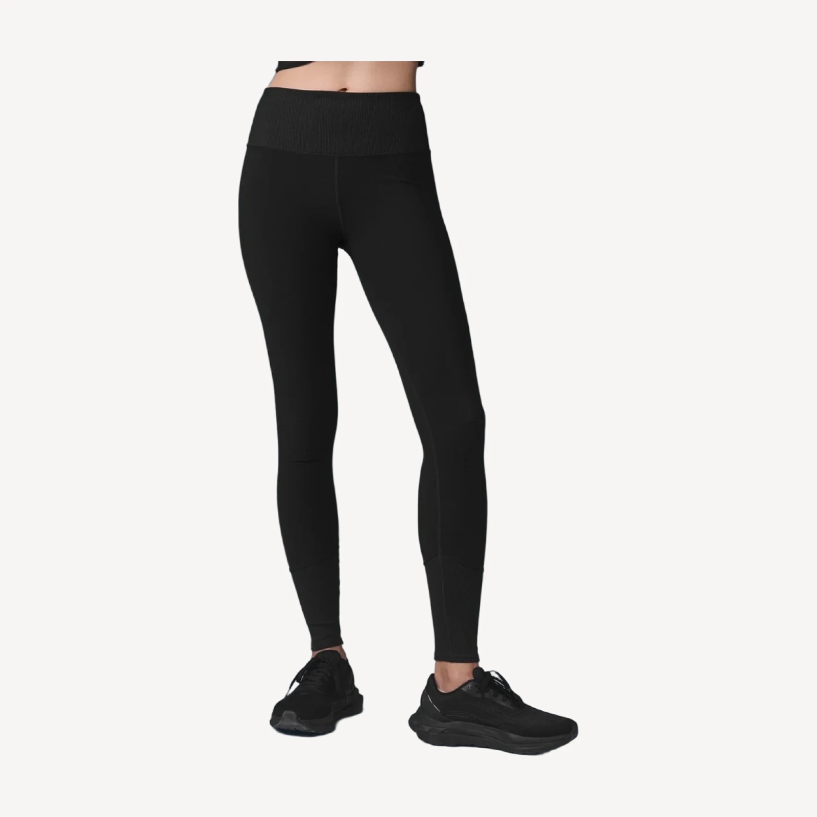 High-Waist Alosoft Lounge Legging - Black