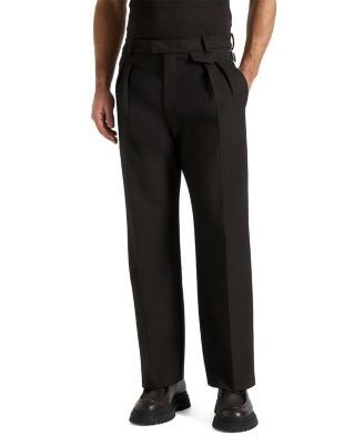 Maniere De Voir Pierre Fluid Pleat Front Trousers