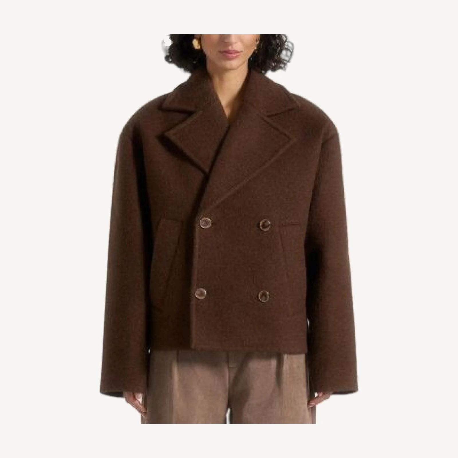 Maniere De Voir Mika Unisex Double Breasted Jacket