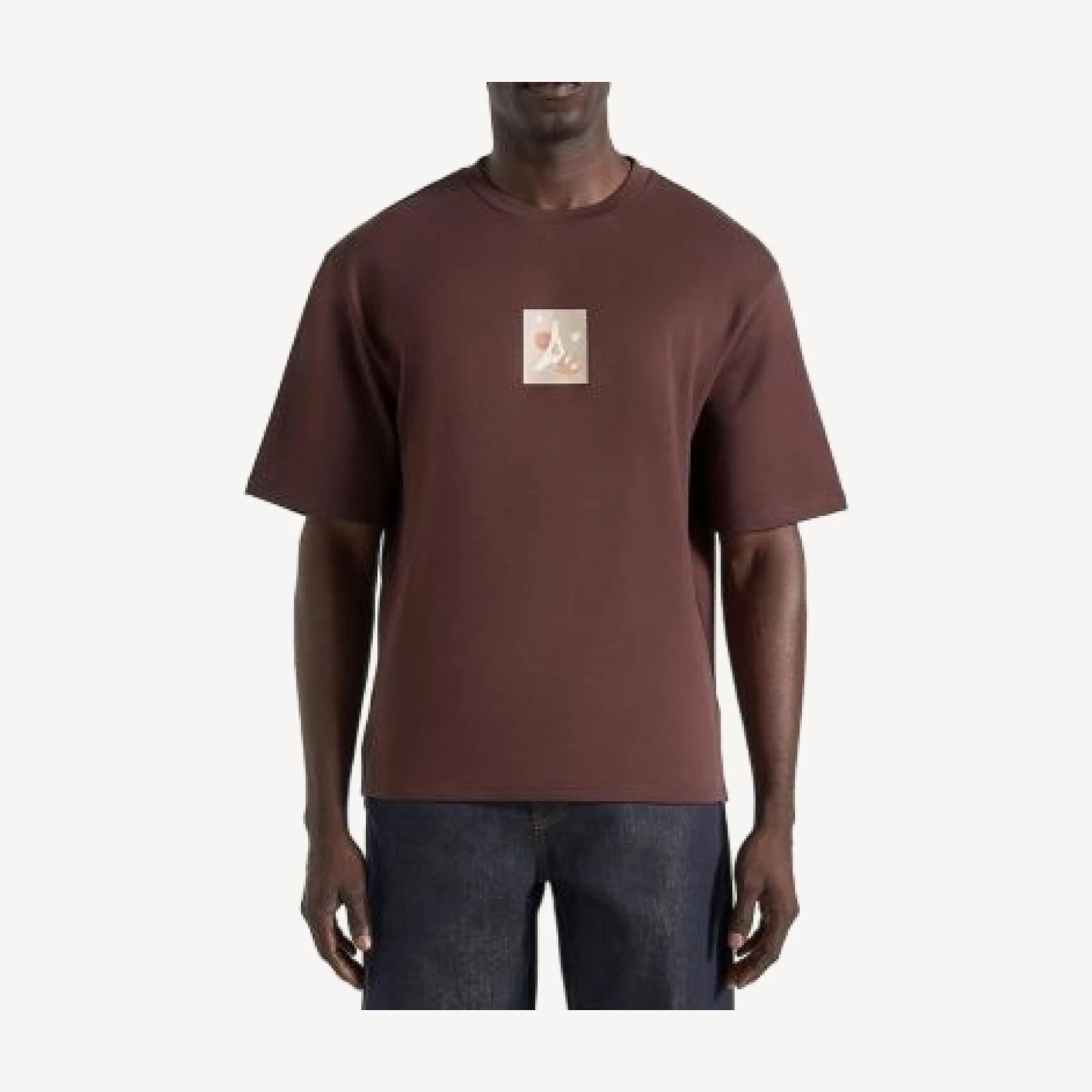 Maniere De Voir Thibault Bird Detail Cotton T-shirt