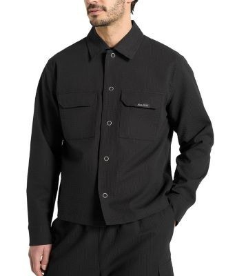Maniere De Voir Milo Textured Cargo Jacket