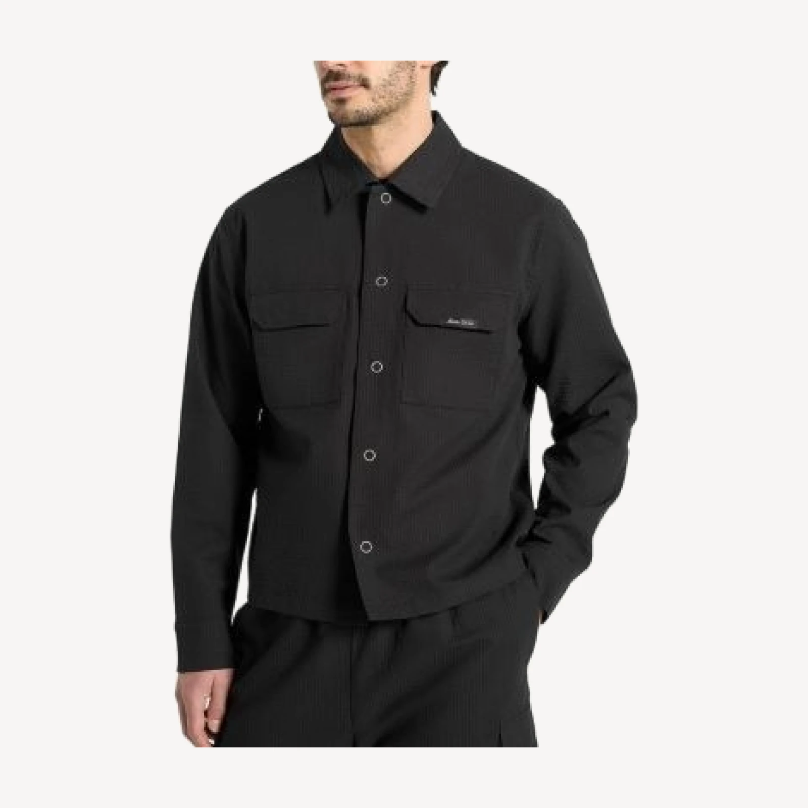 Maniere De Voir Milo Textured Cargo Jacket