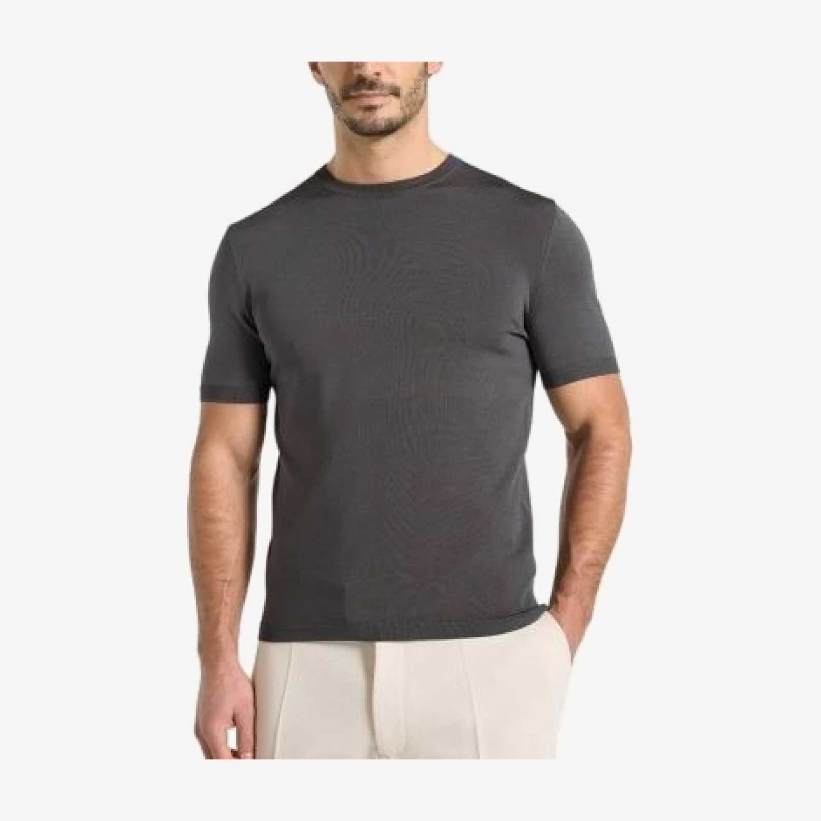 Maniere De Voir Ellis Luxe Knitted T-shirt