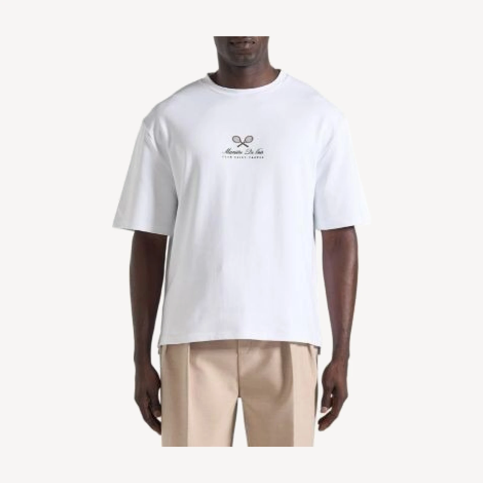 Maniere De Voir Aaron Club Saint-tropez Cotton T-shirt