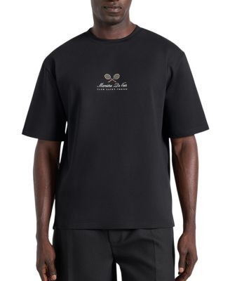 Maniere De Voir Aaron Club Saint-tropez Cotton T-shirt